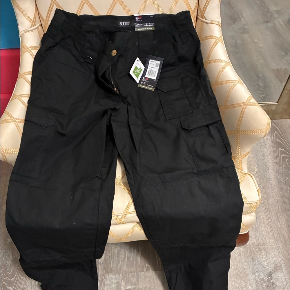 Women’s Taclite Pro Ripstop Pant, Black Cargo Pants Size 12 L